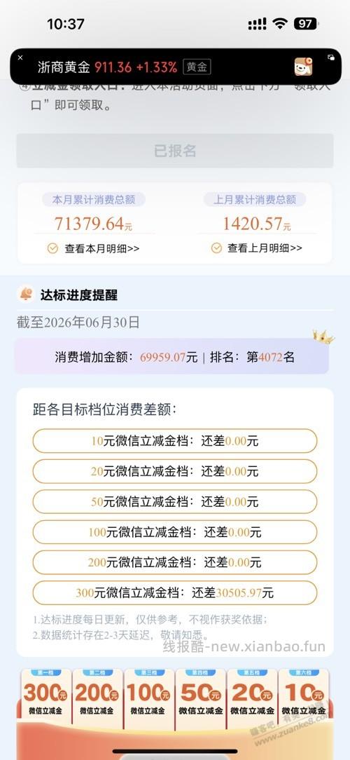 光大刷卡大挑战出结果了 - 线报酷