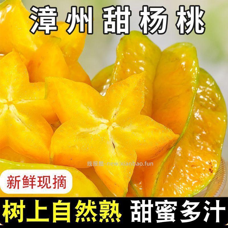 福建漳州杨桃4斤 17.9元 - 线报酷